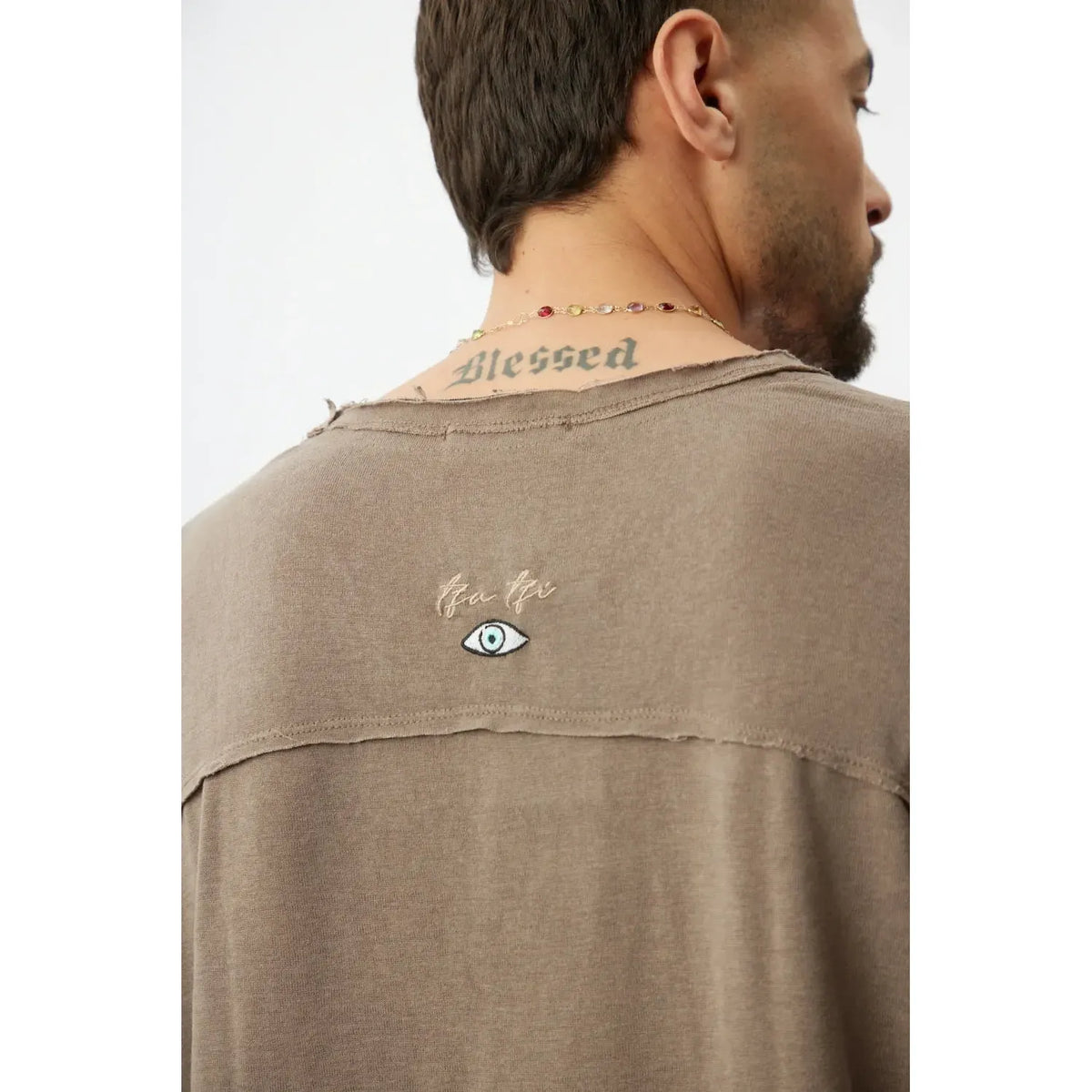 Dor Oversized Shirt - Mocha TFU-TFU shop