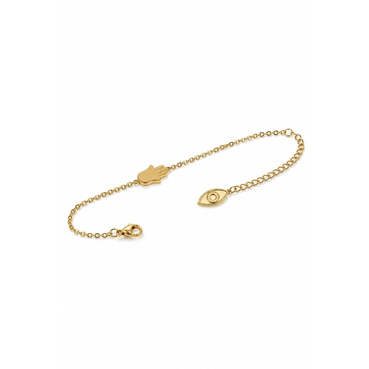 TFU TFU Hamsa Bracelet – 18K Gold Plated Stainless Steel