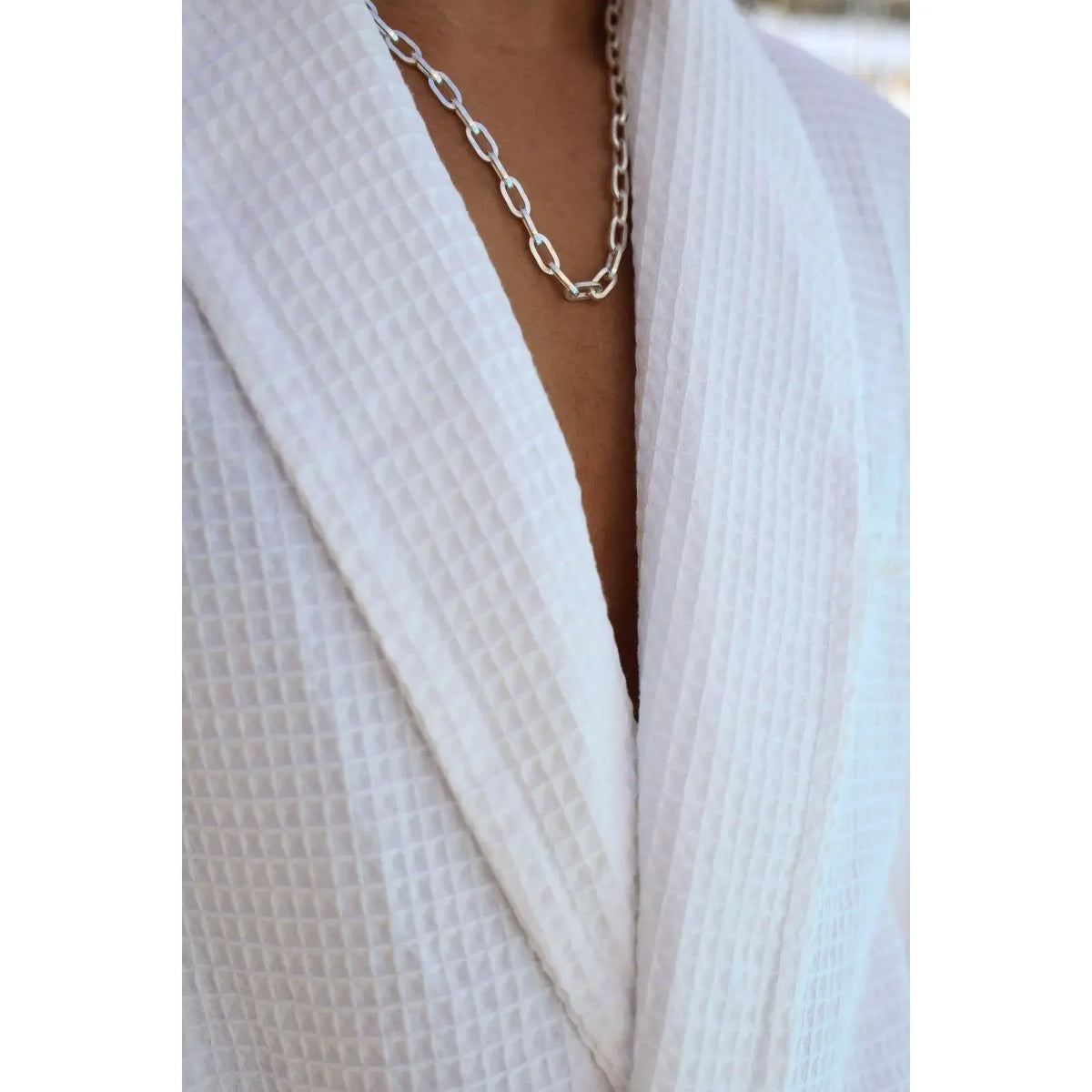 Piqué Elliptical Eye Robe TFU-TFU shop