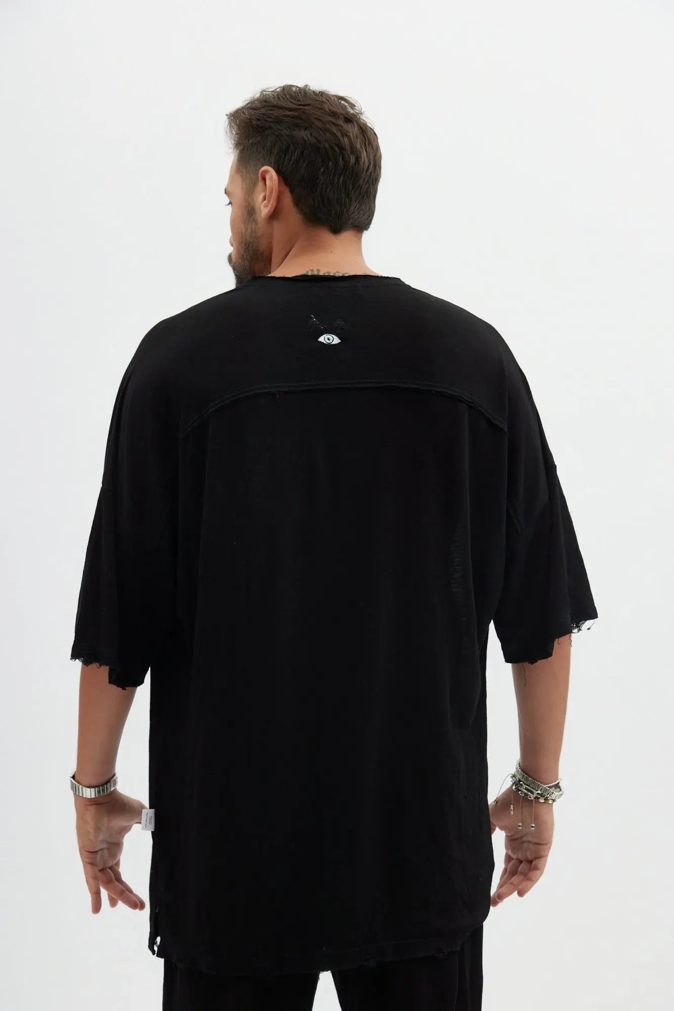 Dor Oversized Shirt - Black TFU-TFU shop