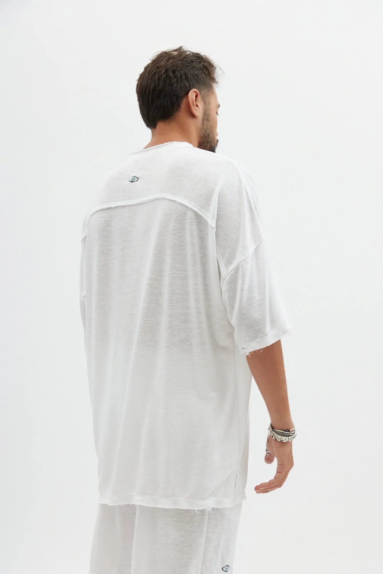 Dor Oversized Shirt - White TFU-TFU shop