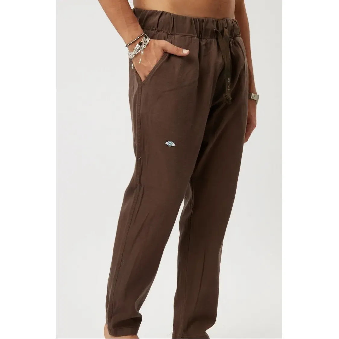 DC Fisherman Pants-Brown TFU-TFU shop
