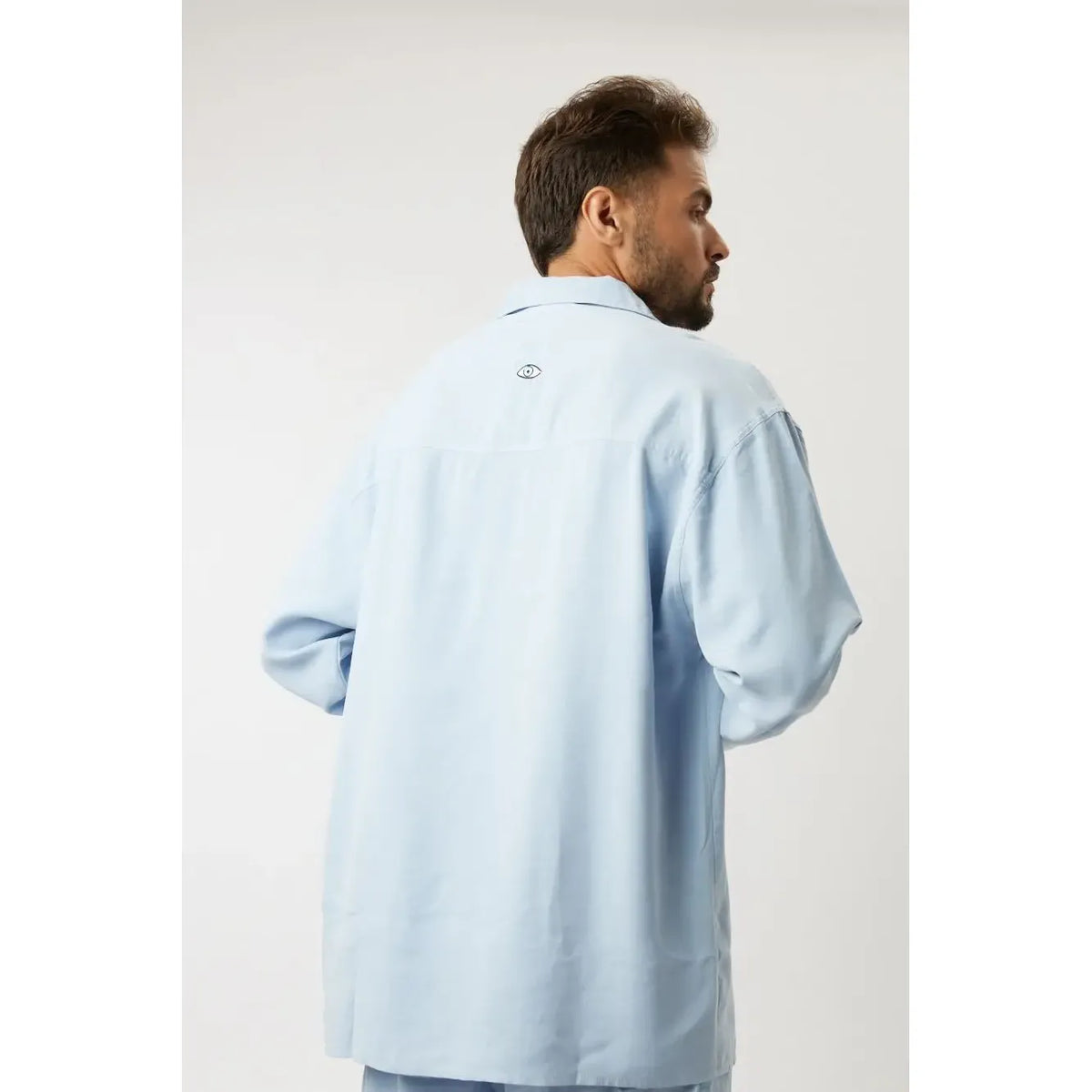 LUX Loose Button-Up - Light Blue TFU-TFU shop