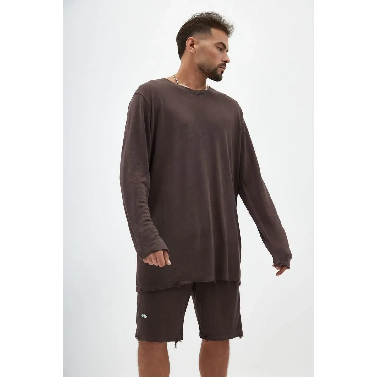 Nicki Soft Long Sleeve – Brown TFU-TFU shop