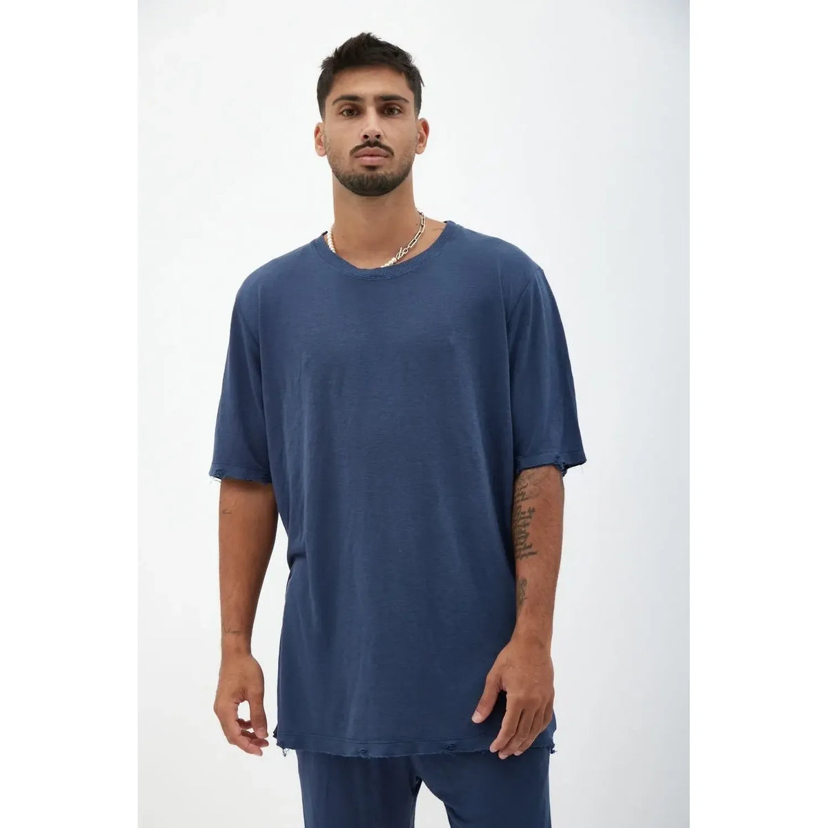 TFU TFU Soft Essential Tee – Navy blue TFU-TFU shop