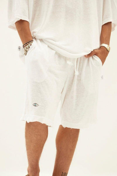Base Bermuda shorts – White