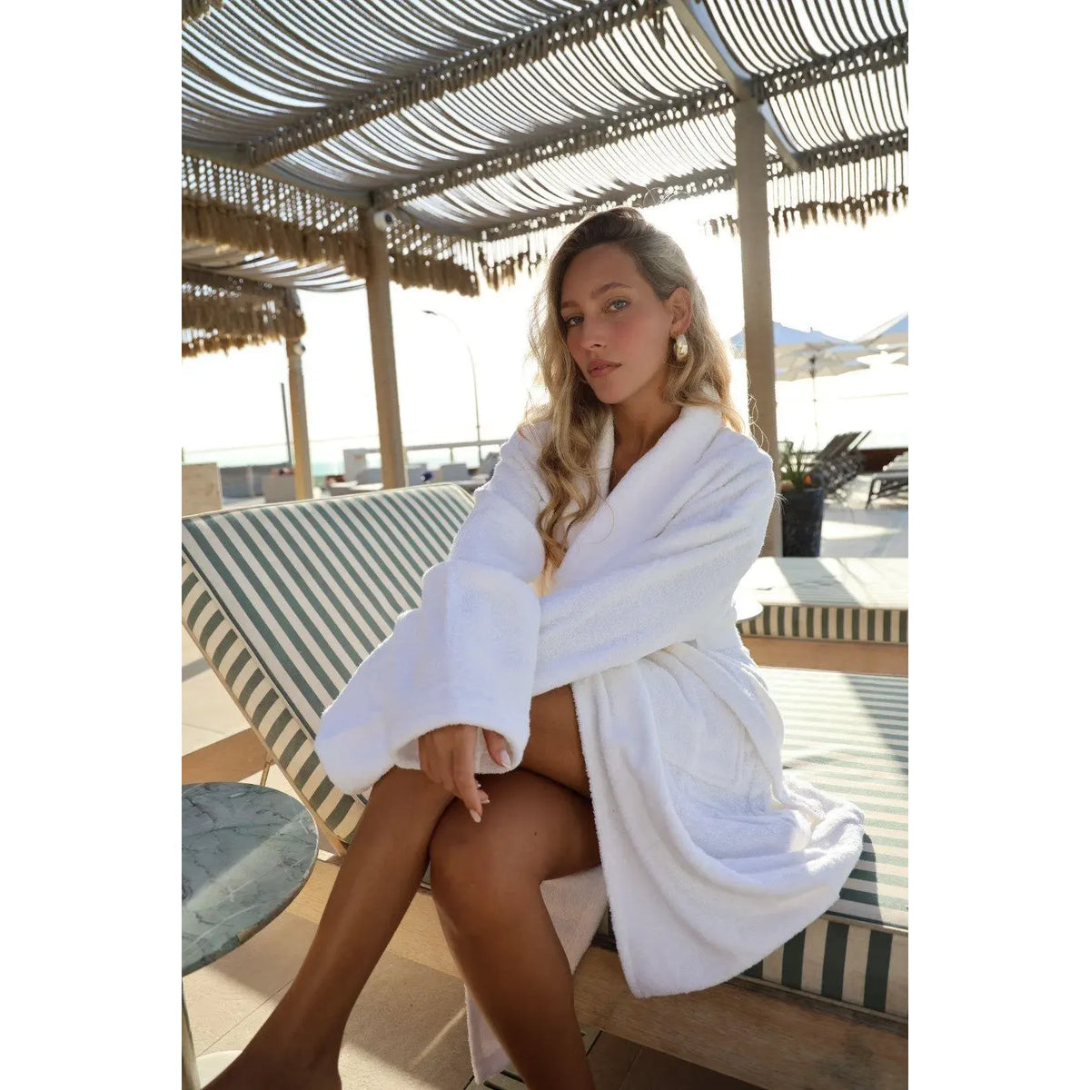 Elliptical Eye Bathrobe - women TFU-TFU shop