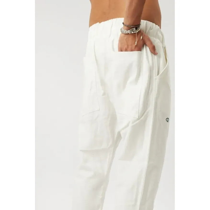 DC Fisherman Pants - White TFU-TFU shop