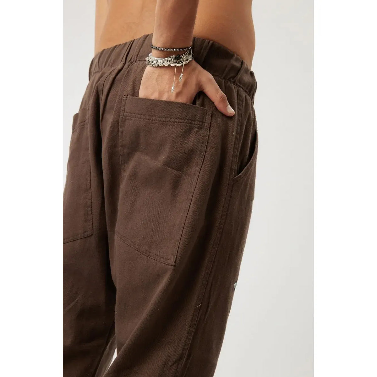 DC Fisherman Pants-Brown TFU-TFU shop
