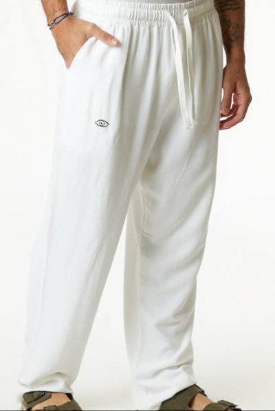 SOFT SL Linen Pants – Cream